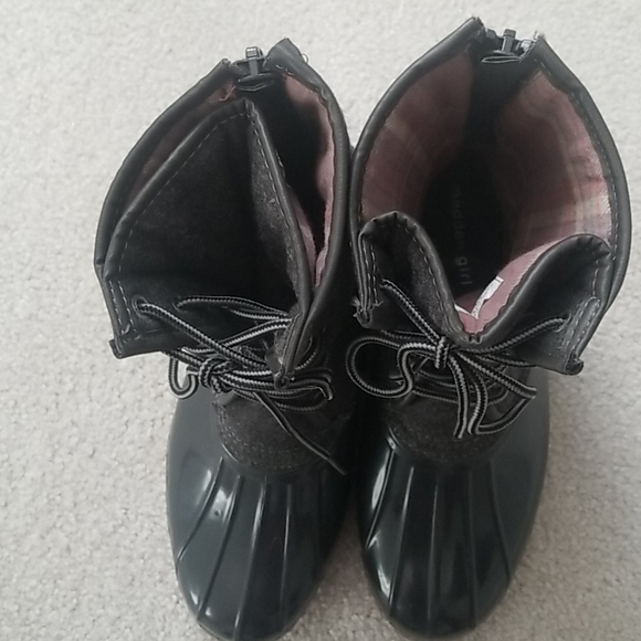 Madden Girl Frolic Rain/Winter Duck Boots sz 7.5 - Picture 5 of 10